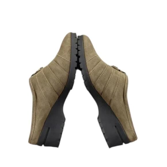 Cole Haan Shoes Women 8 Mule Slip On Comfort Leather Zip Waterproof Fashion Clog - Picture 10 of 14